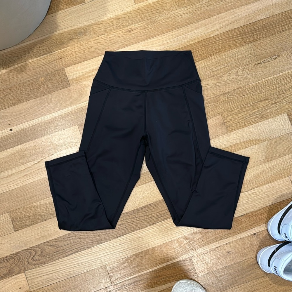 Senita Athletics Black High-Waisted Leggings